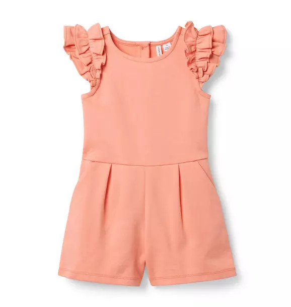 Ruffle Ponte Romper | Janie and Jack