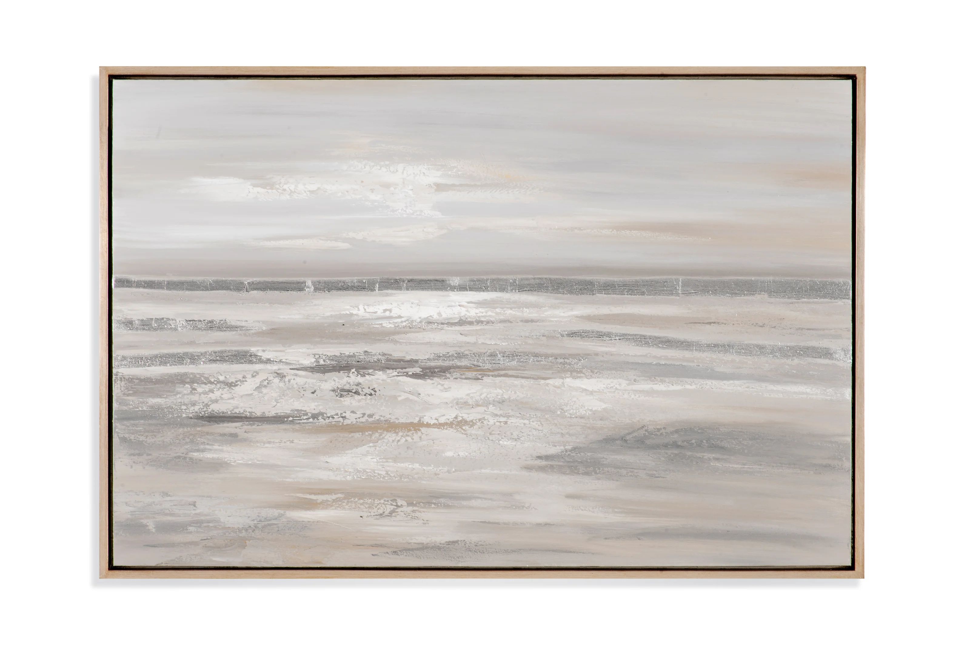Silver Landscape - Picture Frame Print on Canvas | Wayfair Professional