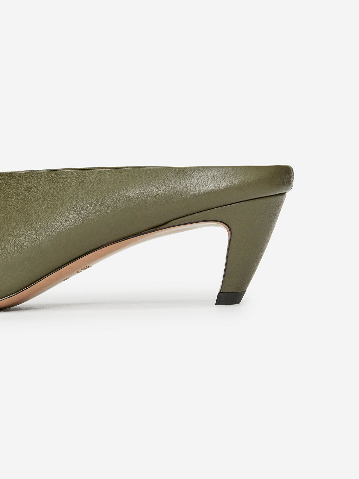 Mules aus Leder mit Absatz | Arket EU
