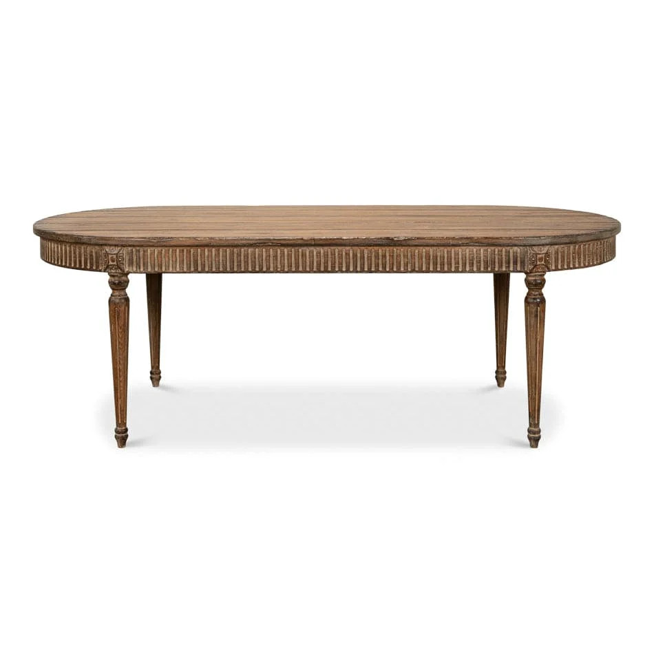 French Antique Reproduction Dining Table | France and Son