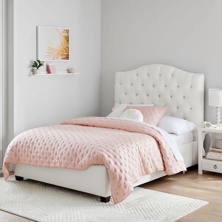 Eliza Tufted Bed | Pottery Barn Teen