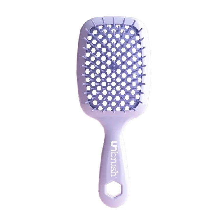 FHI HEAT UNbrush Wet & Dry Vented Detangling Hair Brush, Lilac Light Purple - Walmart.com | Walmart (US)