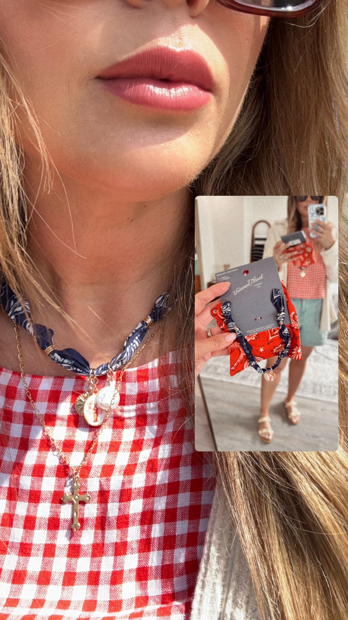 Bandana necklace 