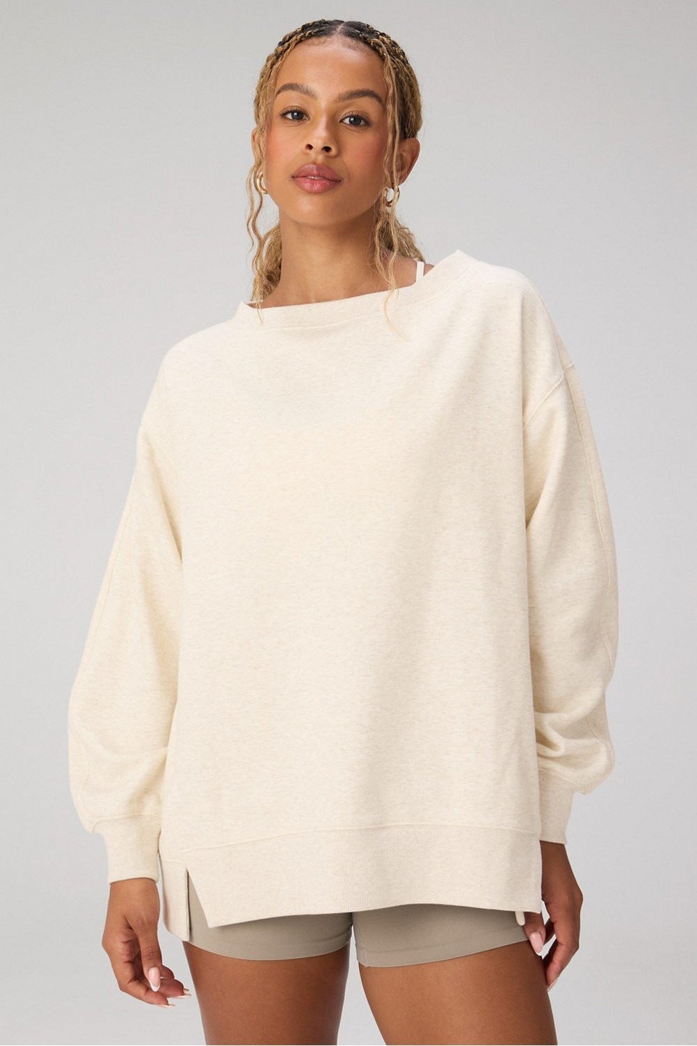 Cozy Fleece Oversized Sweatshirt (447) | Fabletics