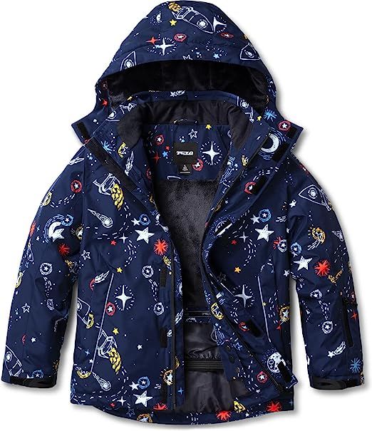 TSLA Kid's Snowboard & Ski Jacket, Waterproof Winter Jacket, Windproof Insulated Snow Jackets wit... | Amazon (US)