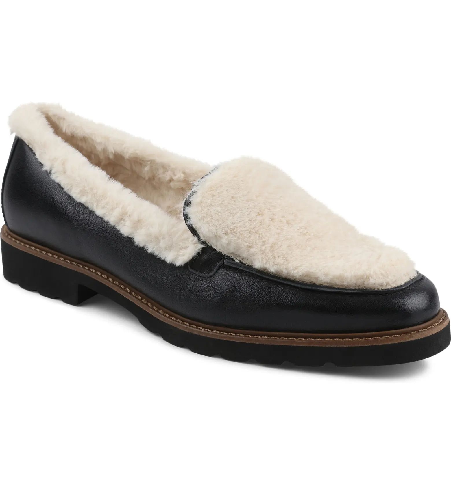 Philipa Water Resistant Faux Fur Loafer | Nordstrom