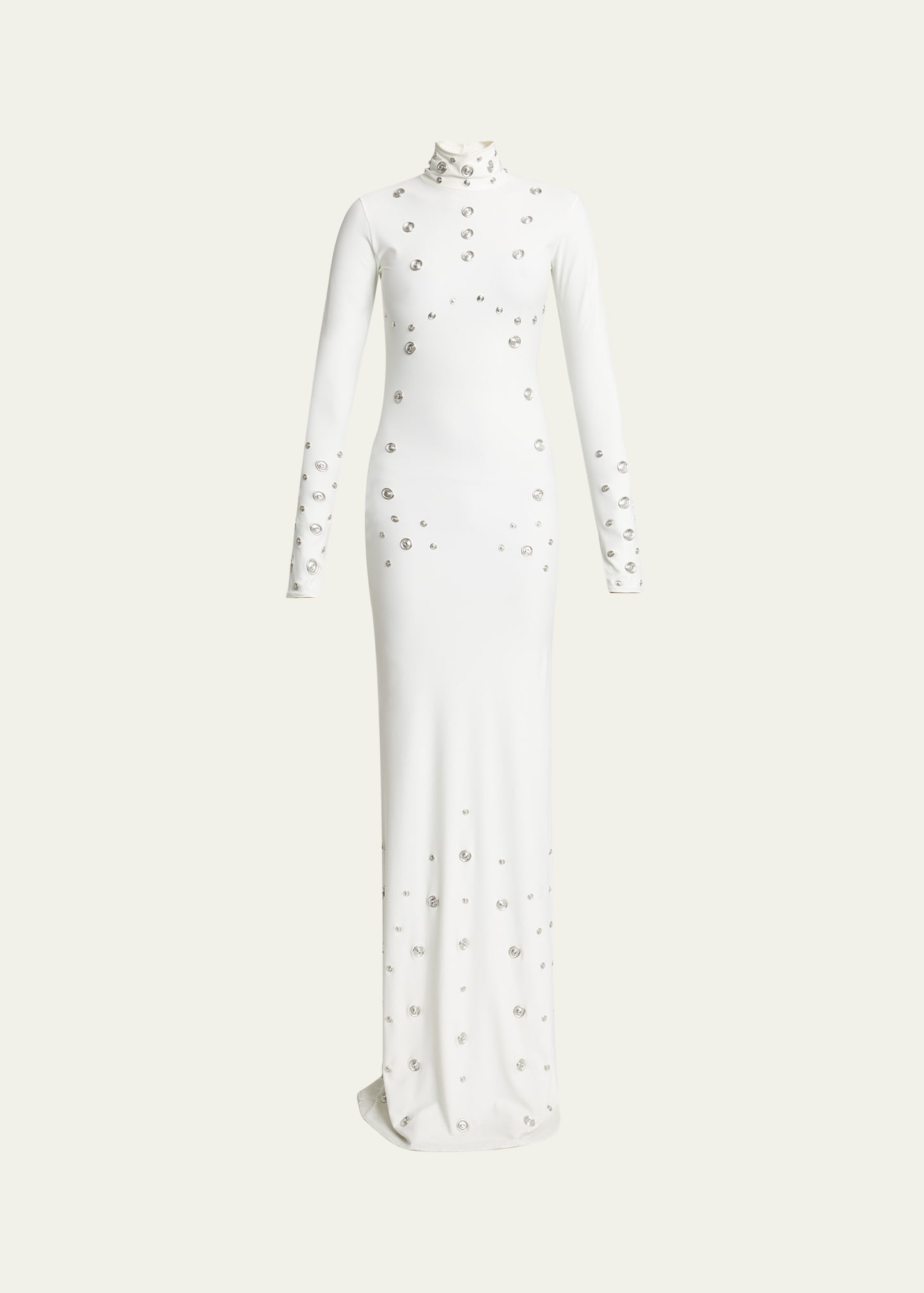 Coperni Long Sleeve Snaps Dress | Bergdorf Goodman