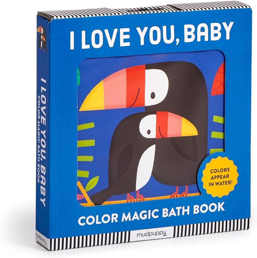I Love You, Baby – Waterproof Color Changing Magic Bath Book for Babies and Toddlers | Amazon (US)