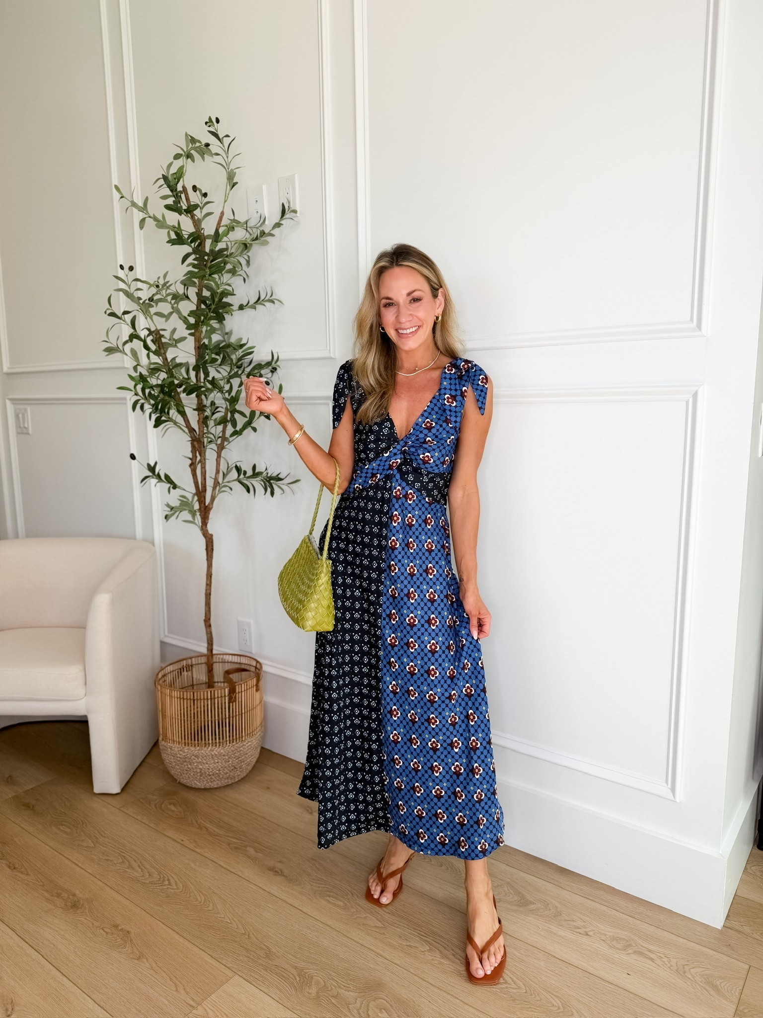 Obsessed with this FUN dress from Walmart! Perfect for church, date night or brunch with your girlfriends!!