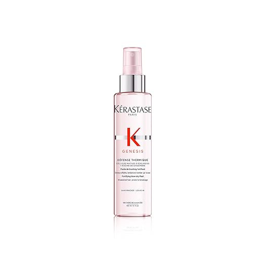 KERASTASE Genesis Blow Dry Primer | Heat Protectant for Weak or Damaged Hair | Anti-Breakage | De... | Amazon (US)