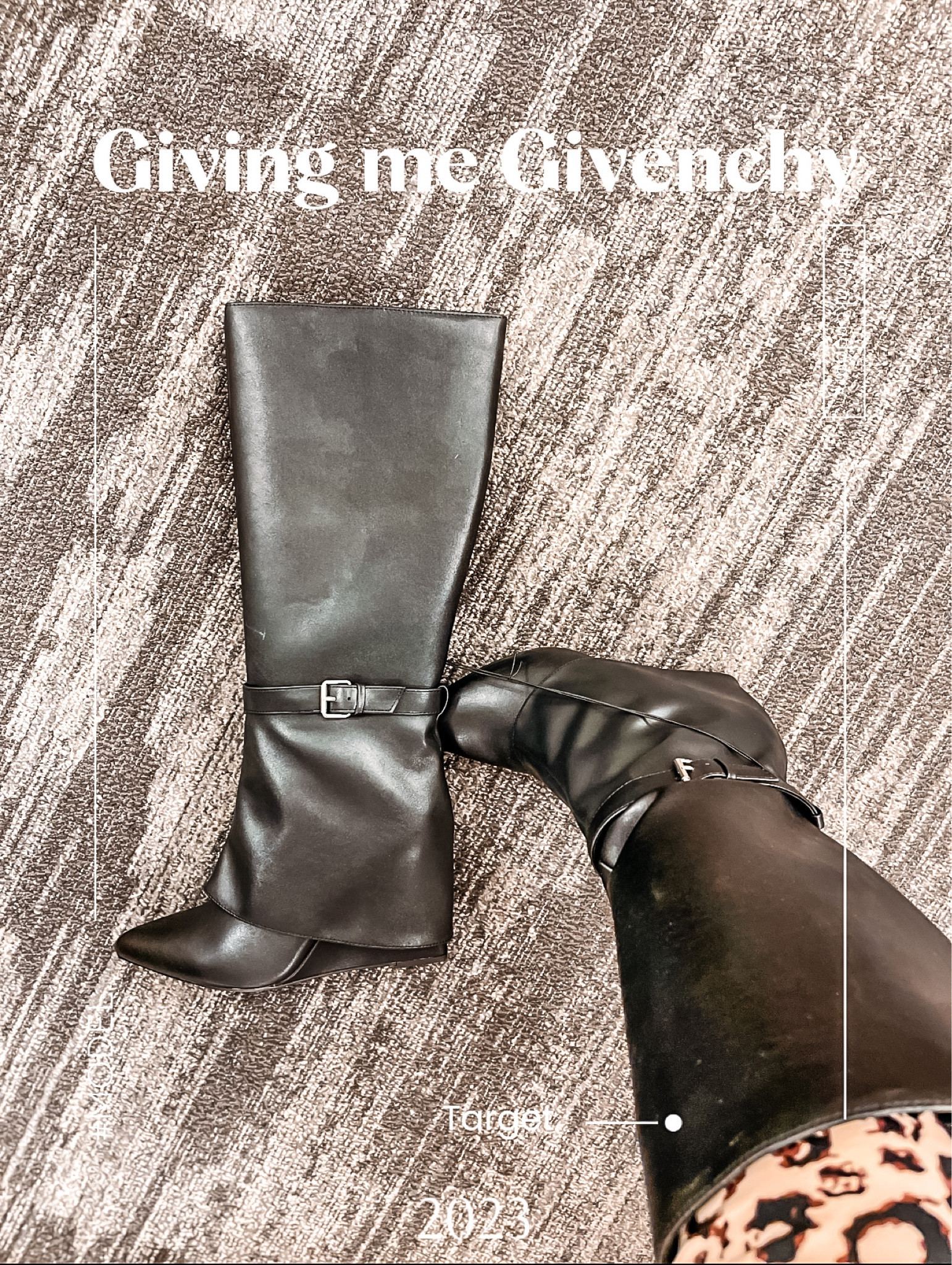 I wanted these target boots as soon as I saw them 
They’re all Givenchy ish high end looking
, but unfortunately ran so damn narrow for my wide ass feet😩
#ltkholiday #ltkover40 #ltkworkwear

#LTKshoecrush #LTKfindsunder100 #LTKfindsunder50