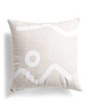 20x20 Linen Abstract Sunday Pillow | Home | T.J.Maxx | TJ Maxx