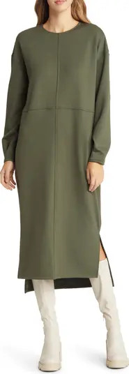 Nordstrom Long Sleeve Shift Sweatshirt Dress | Nordstrom | Nordstrom