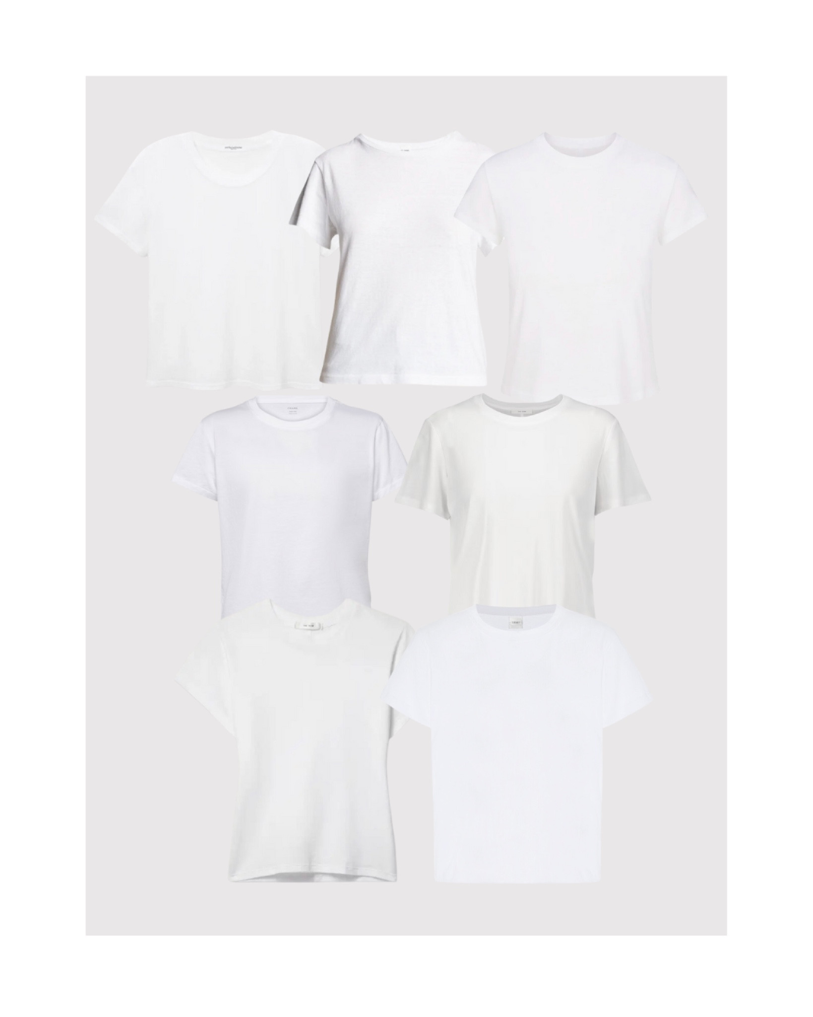 My most-loved t-shirts