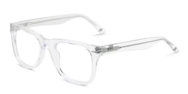 Muse M Classic Clear, Blue Prescription Eyeglasses | GlassesUSA