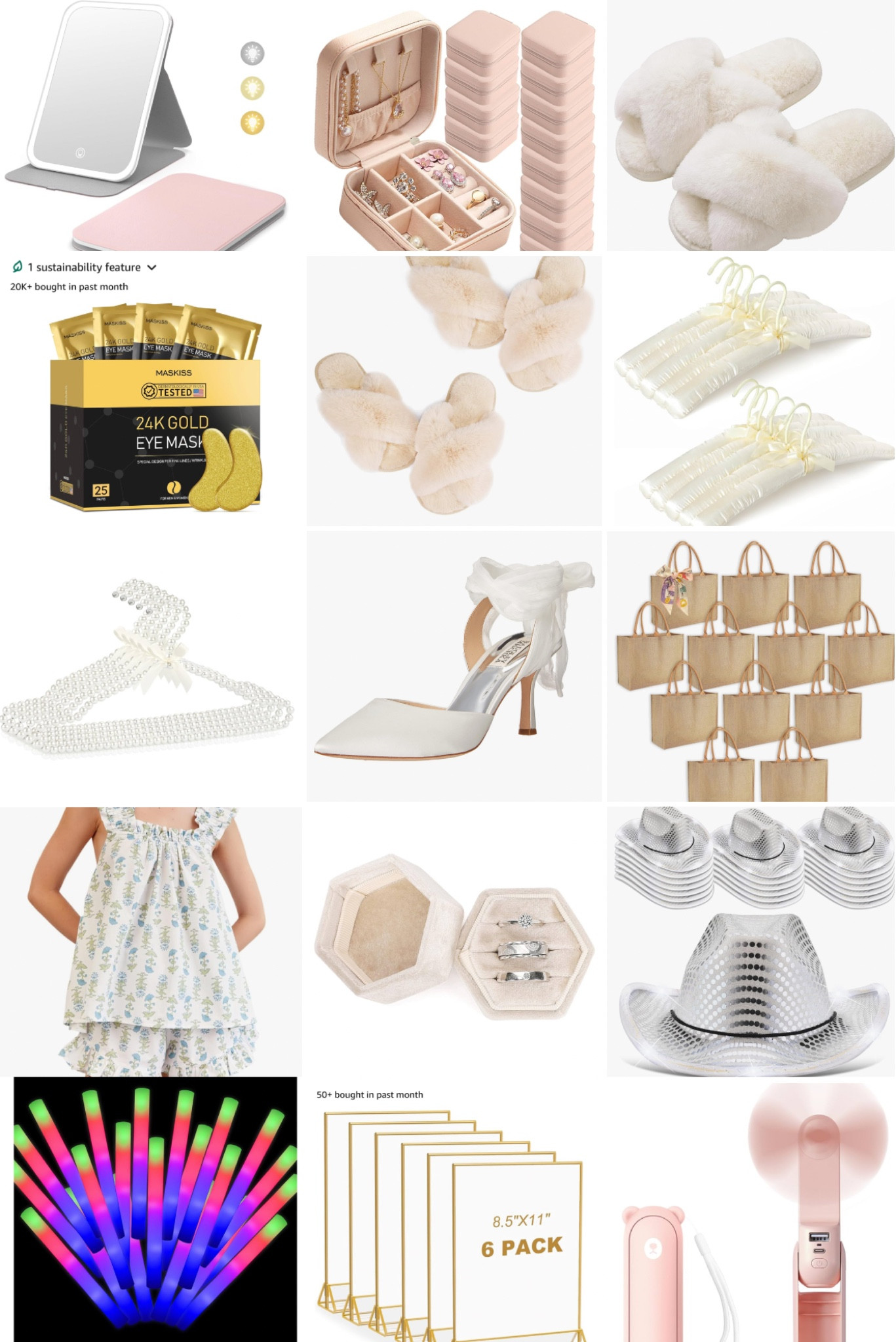 My wedding prep picks from Amazon Black Friday deals! All things bridesmaids gifts, wedding decor items, and day of needs 🤍

#LTKWedding #LTKSaleAlert #LTKCyberWeek