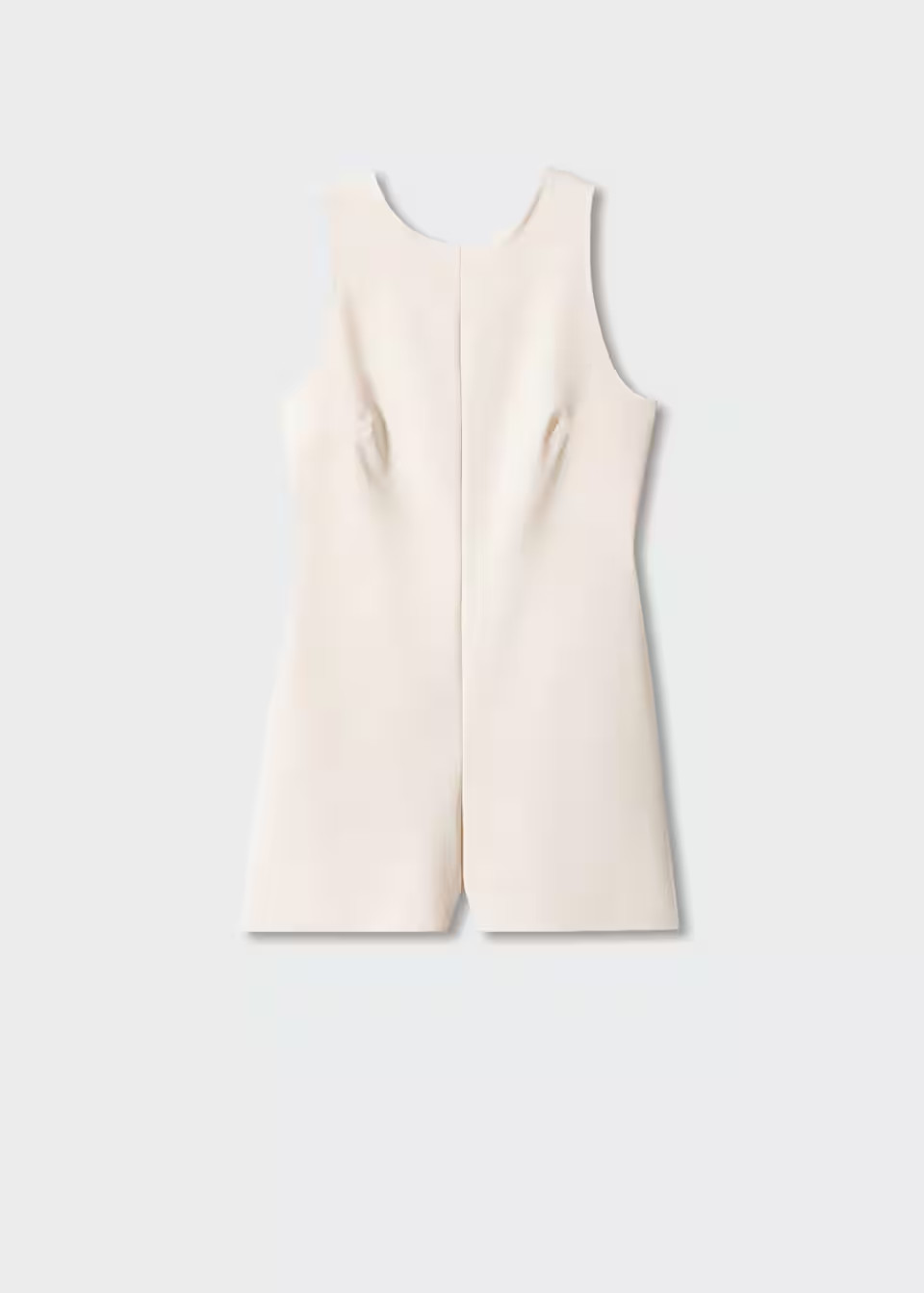 Straight short jumpsuit -  Women | Mango United Kingdom | MANGO (UK)