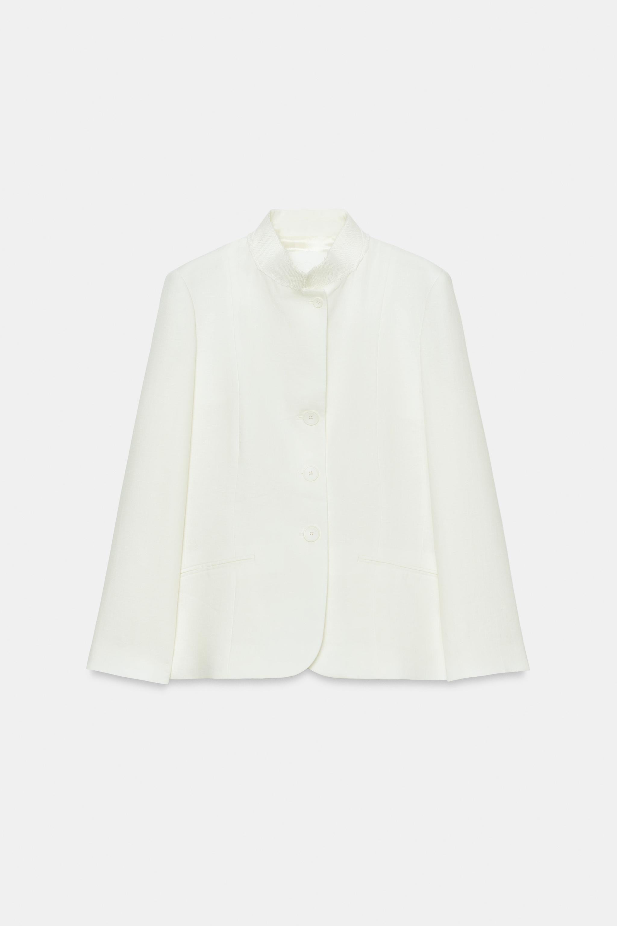 ZW COLLECTION 100% LINEN BLAZER | Zara US