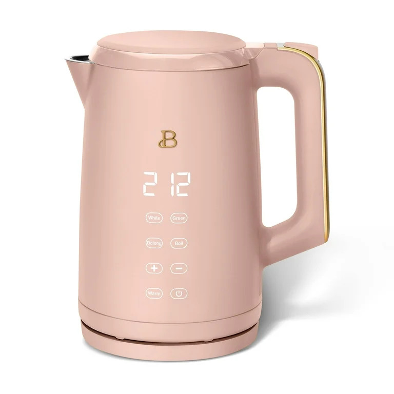 Beautiful 1.7-Liter Electric Kettle 1500 W with One-Touch Activation, Rose by Drew Barrymore | Walmart (US)