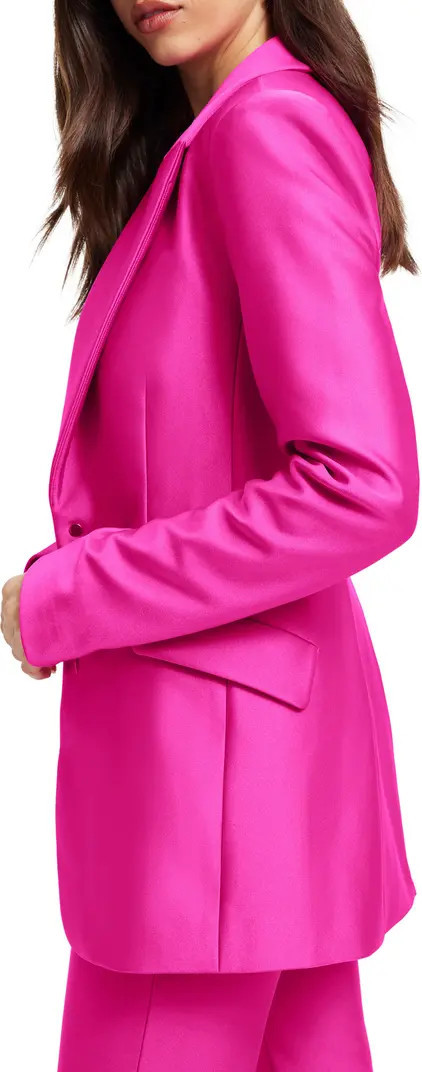 High Shine Compression Sculpted Blazer | Nordstrom