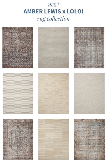 Just released! A new collection of 10 rugs from the Amber Lewis x Loloi collab went live today and I’m loving the new additions. It’s a great mix of extending the current line along with a new set of indoor/outdoor rugs! Check them all out below  

#LTKhome
