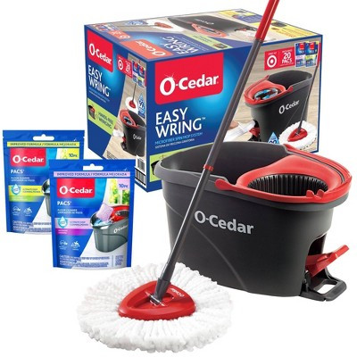 O-Cedar EasyWring Spin Mop System - Citrus/Lavender - 20ct | Target