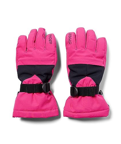 Spyder Girls Synthesis Ski Gloves Pink Large | Amazon (US)