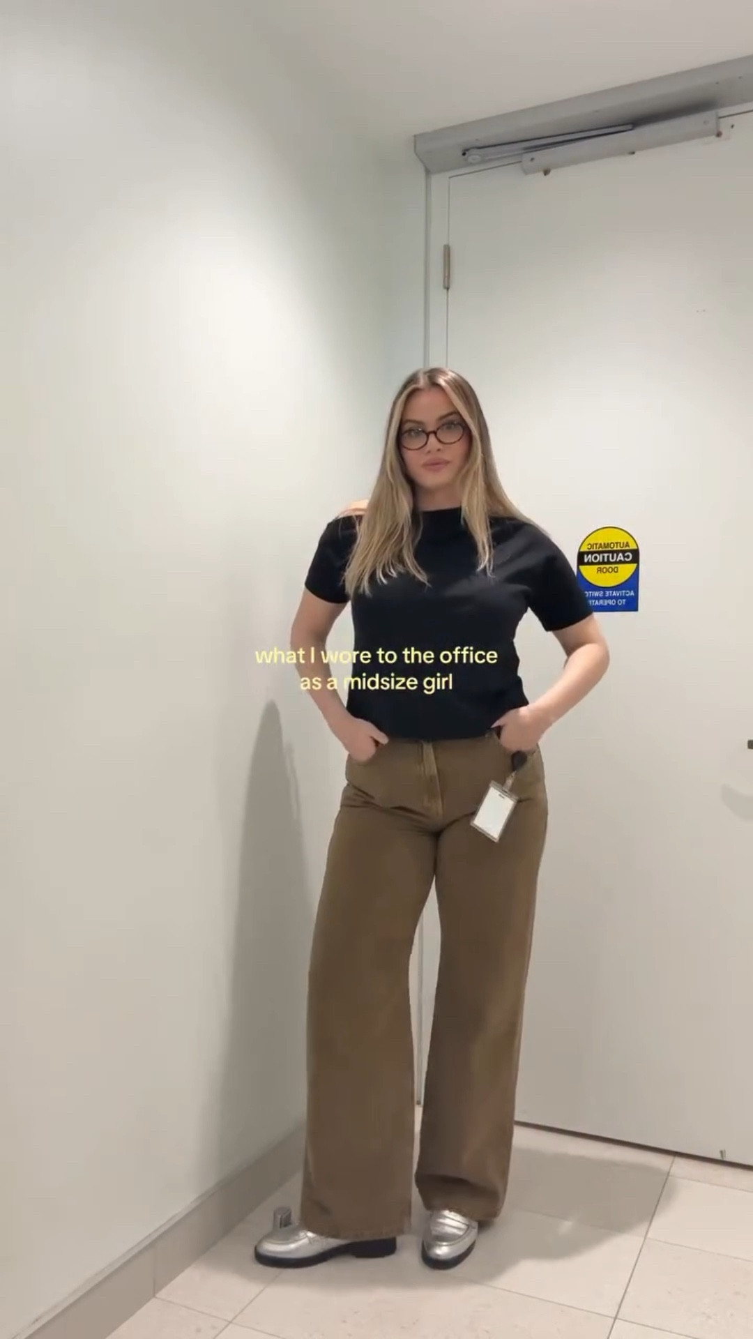What I wore to the office as a midsize girl 🫶🏻 #midsize #midsizefashion