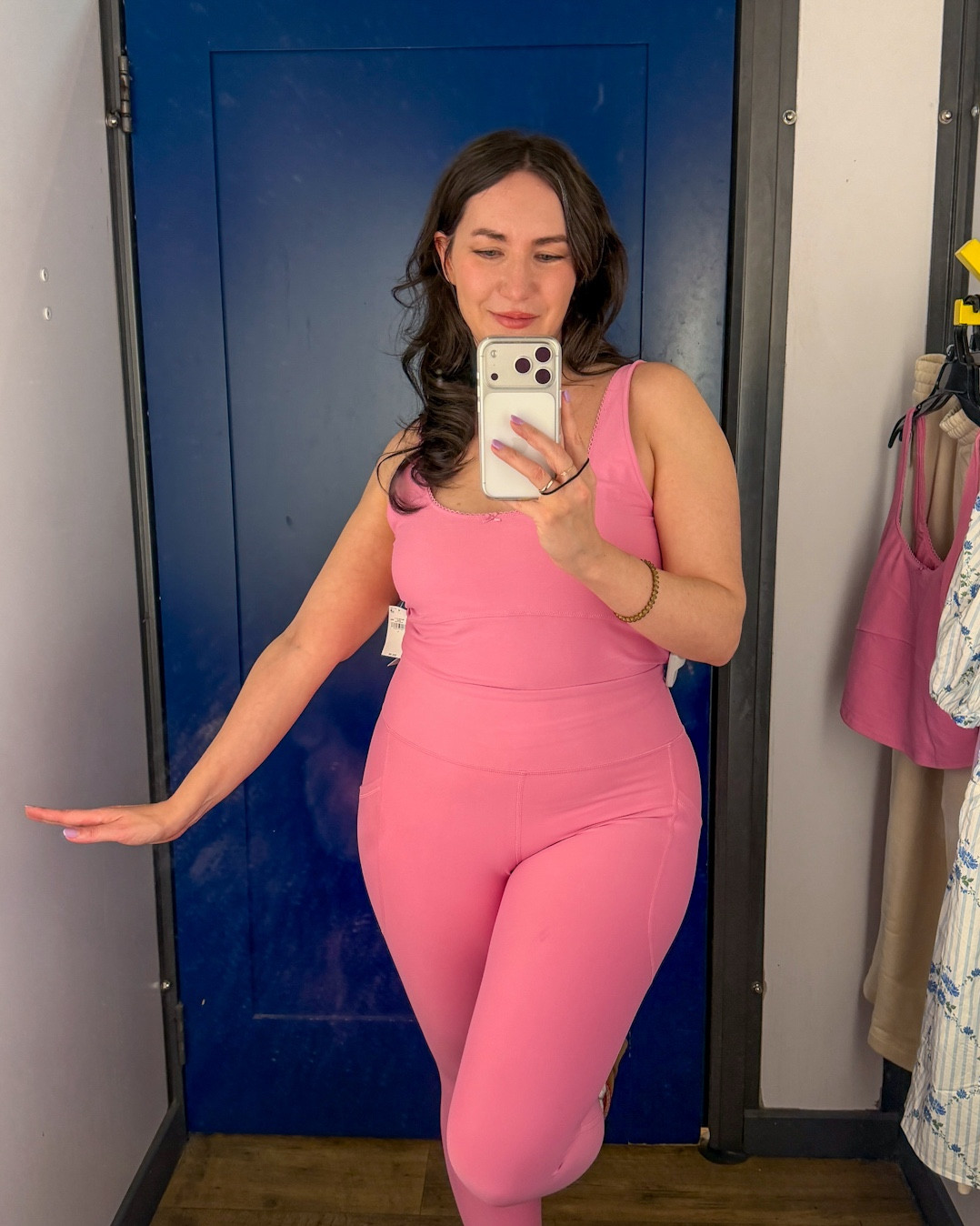 Size 8/10 Old Navy athletic wear leggings try on 💖

#LTKootd #LTKMidsize #LTKSpringSale