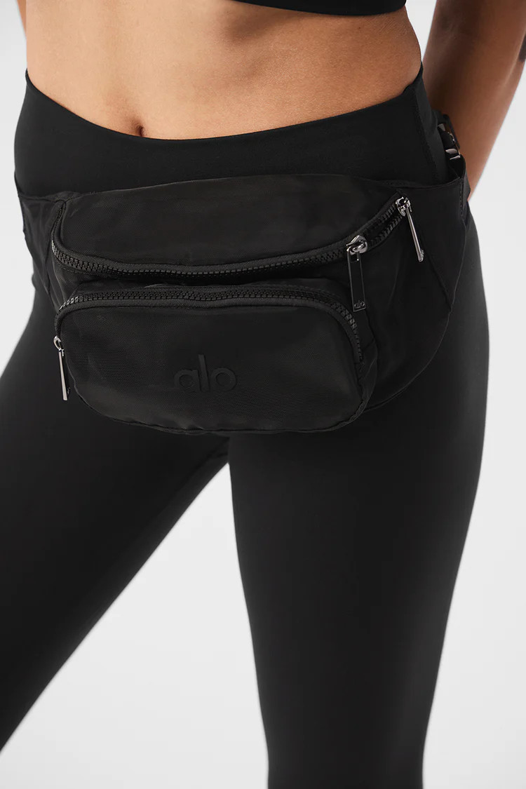 Sheer Fanny Pack - Black | Alo Yoga (US)