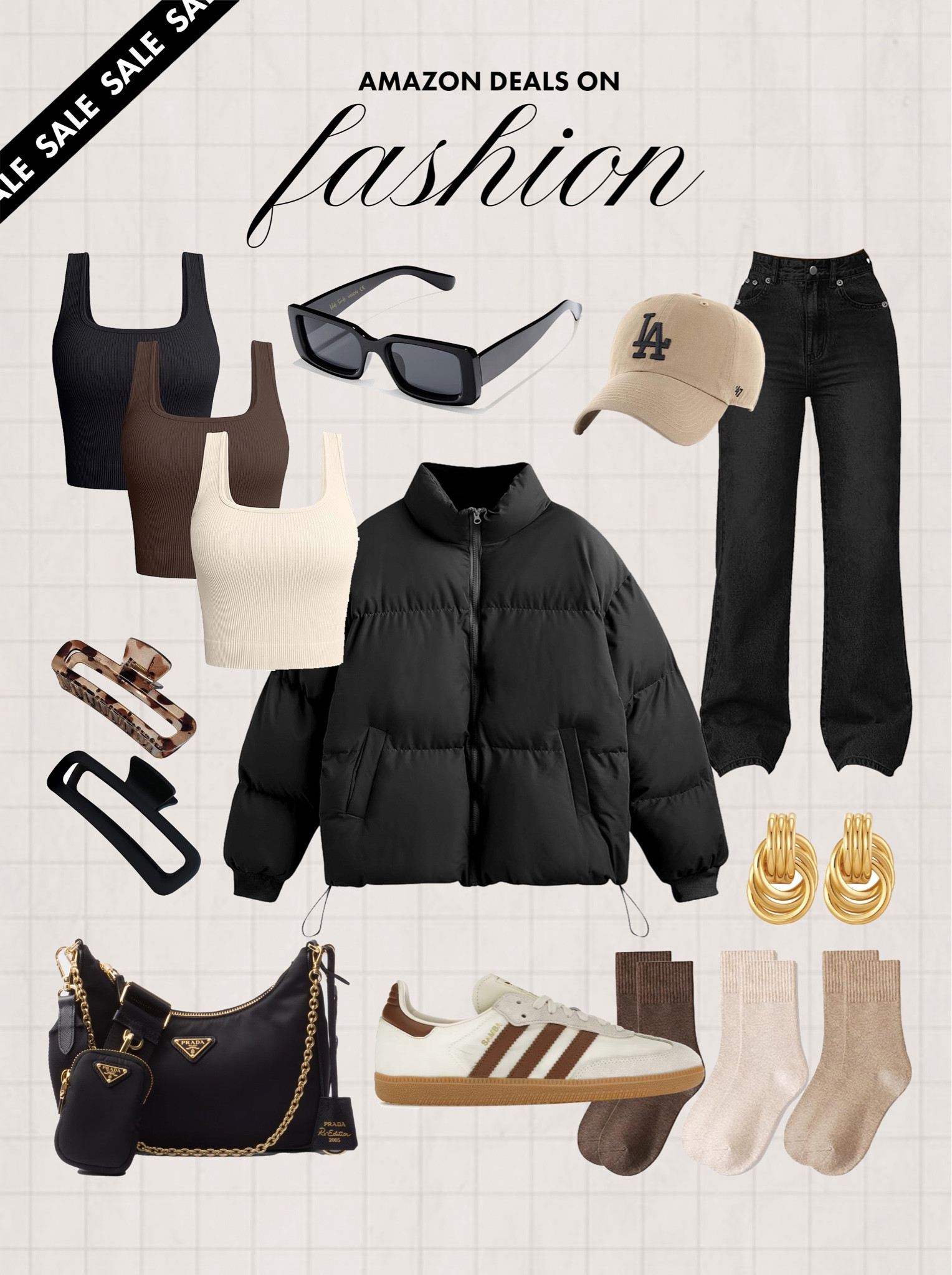 Scroll to shop my fav Amazon deals on fashion! Everything from jeans, sneakers, accessories and bags 🫶🏼

#LTKShoeCrush #LTKStyleTip #LTKItBag