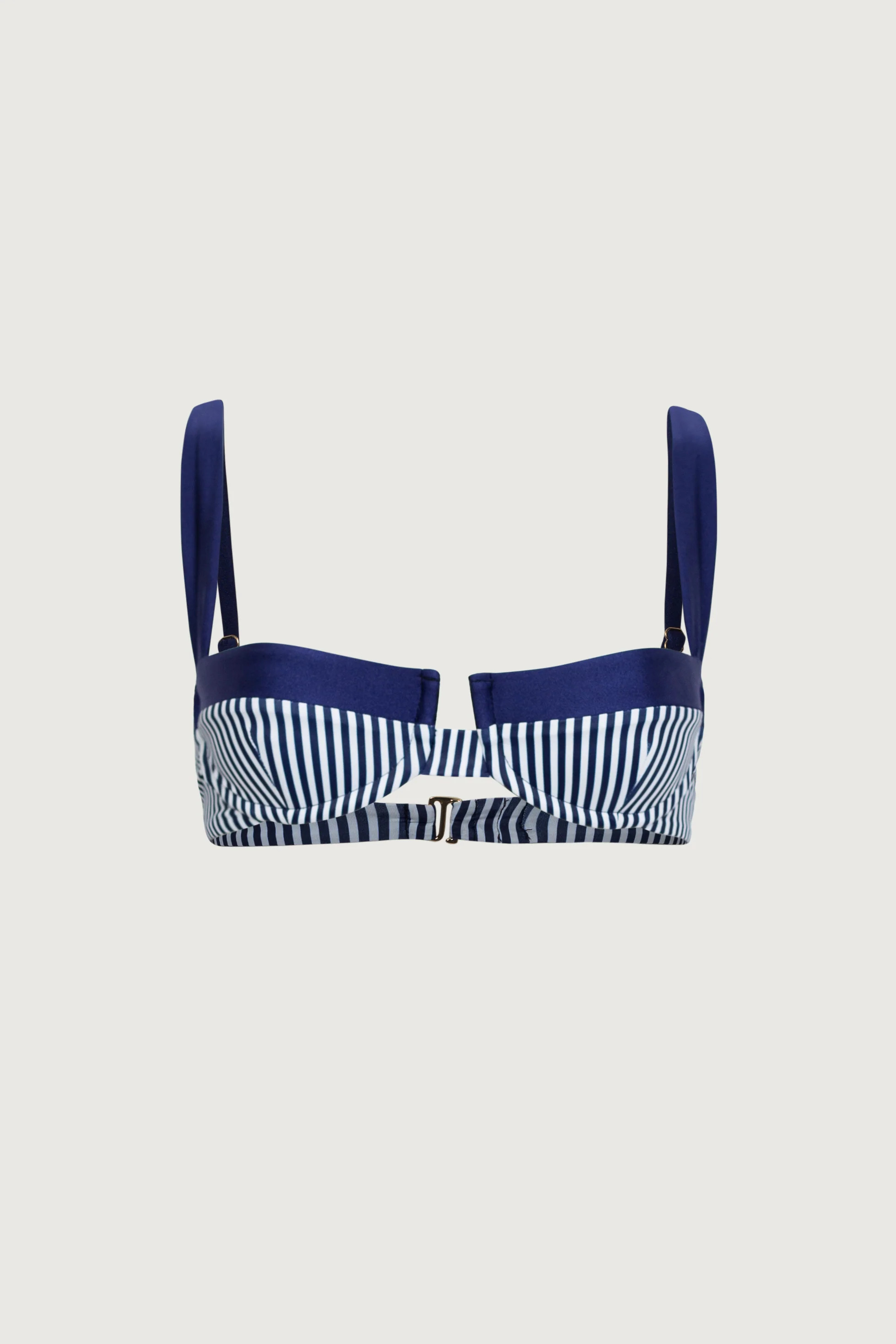 Underwire Top (Navy Pinstripe/Navy) | SAME
