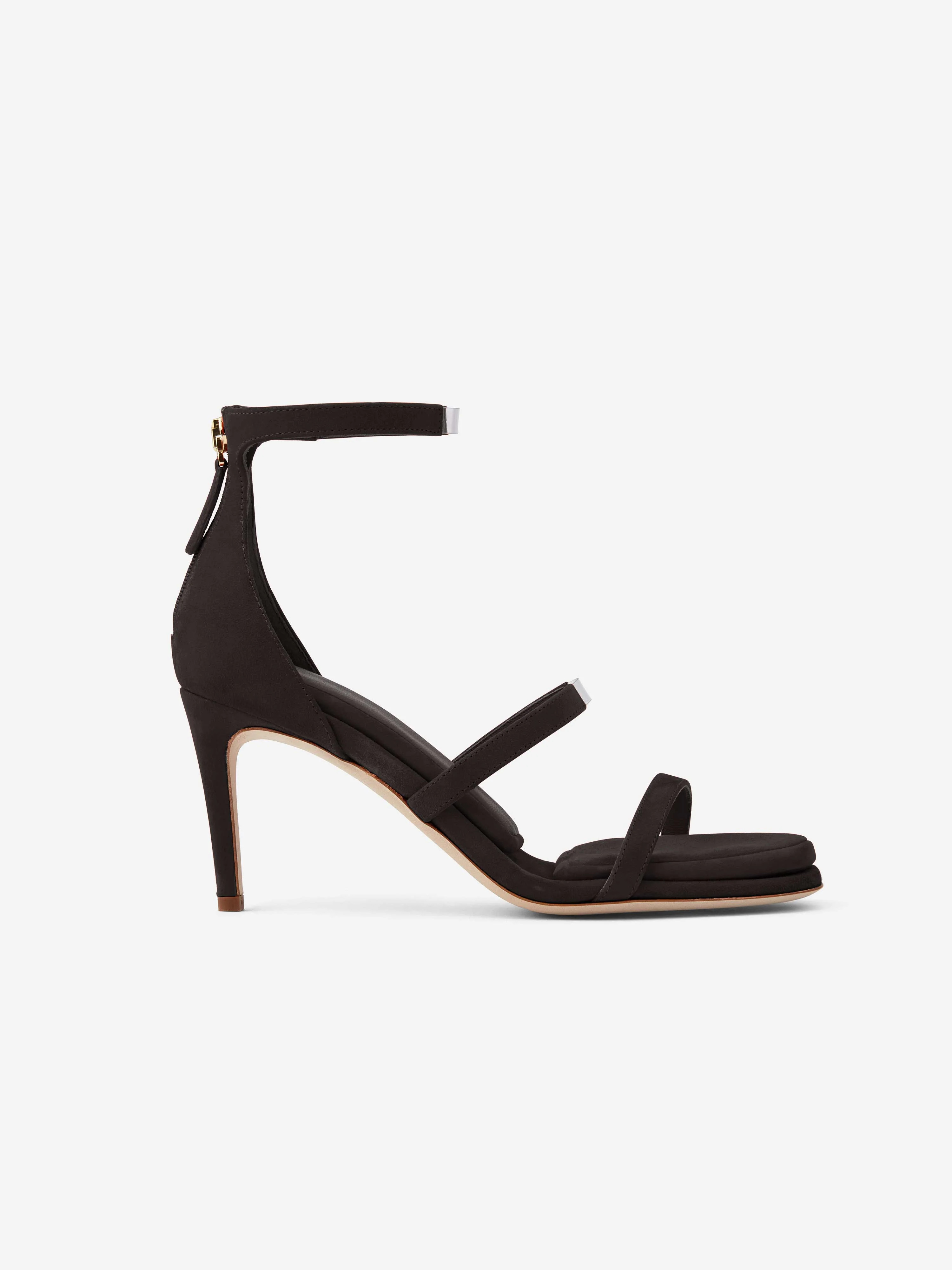 Reverse Sandal 75 - Suede | Tamara Mellon