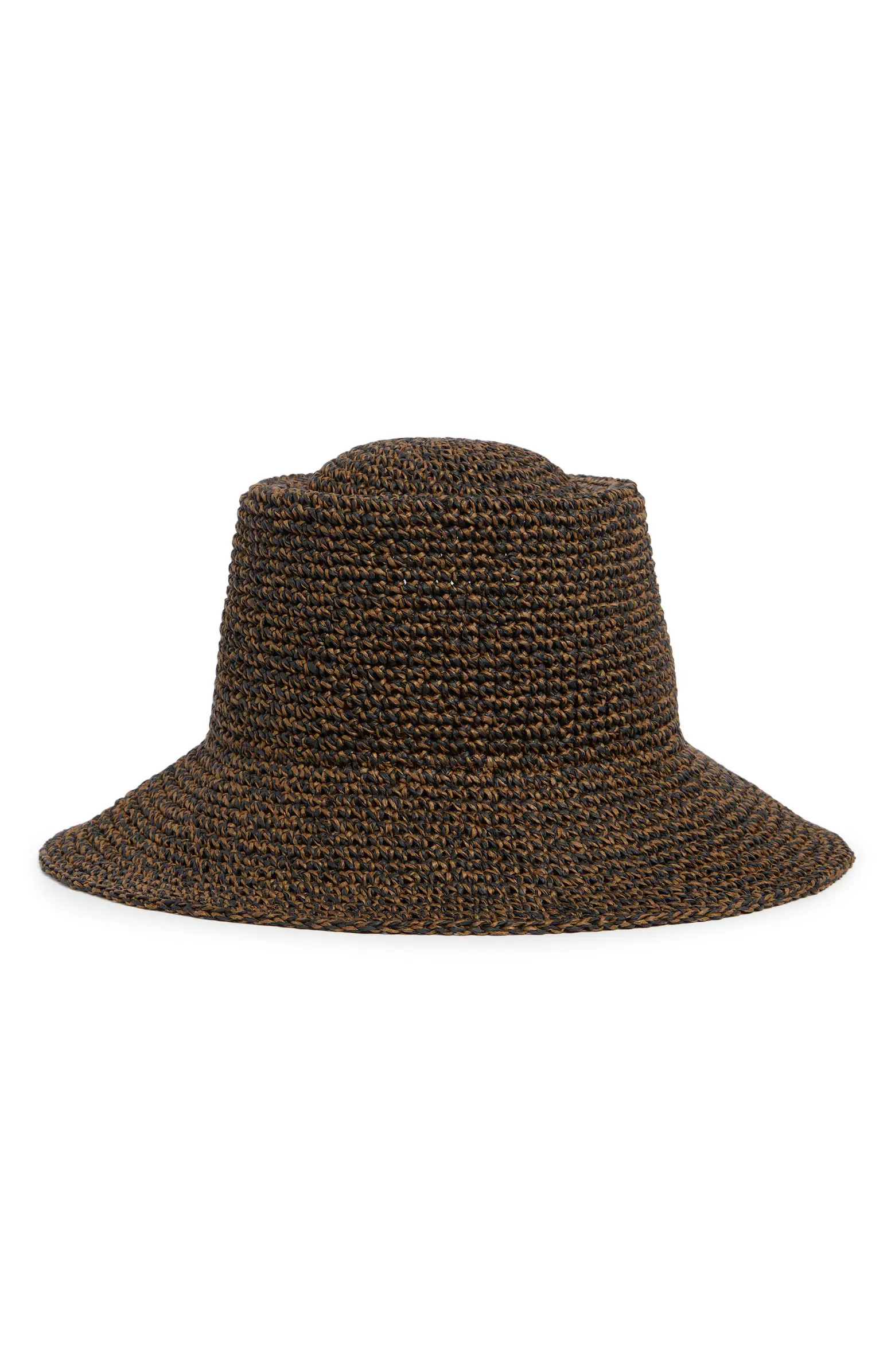 Lantern Packable Straw Bucket Hat | Nordstrom