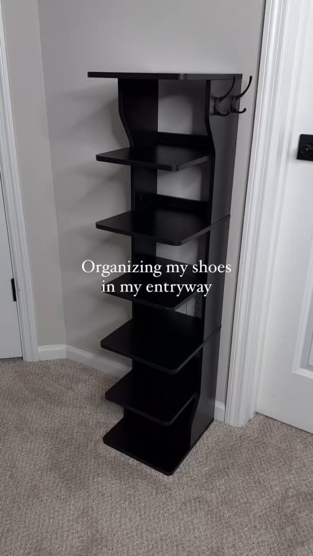 Small space? The perfect shoe organizer🤩This VASAGLE 7-Tier Vertical Shoe Rack from Amazon is a game changer for tight spaces — holds up to 7 pairs, plus hooks for your keys, hats, or bags. Perfect for an entryway, bedroom corner, or even a sneakerhead's display wall.

#LTKHome #LTKShoeCrush #LTKFindsUnder50