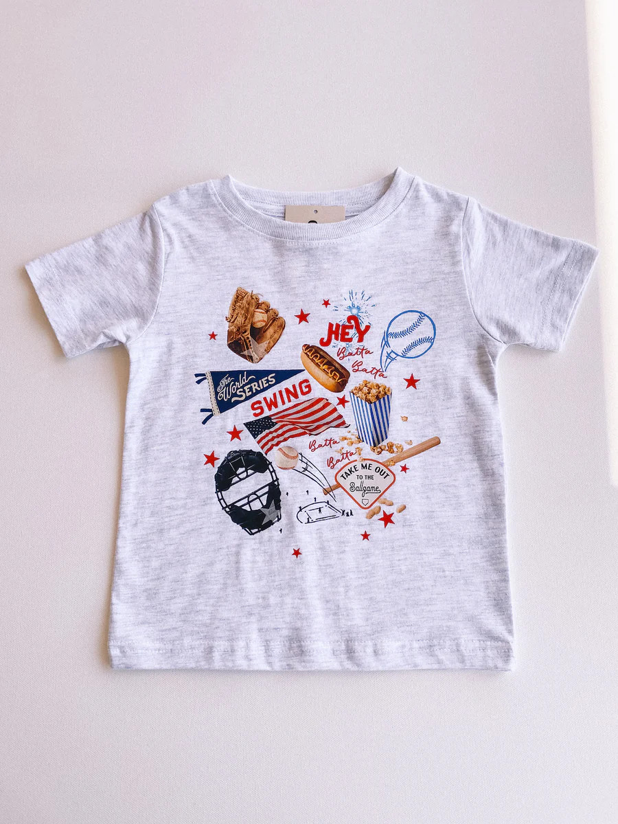 baseball days tee | Daffodilly