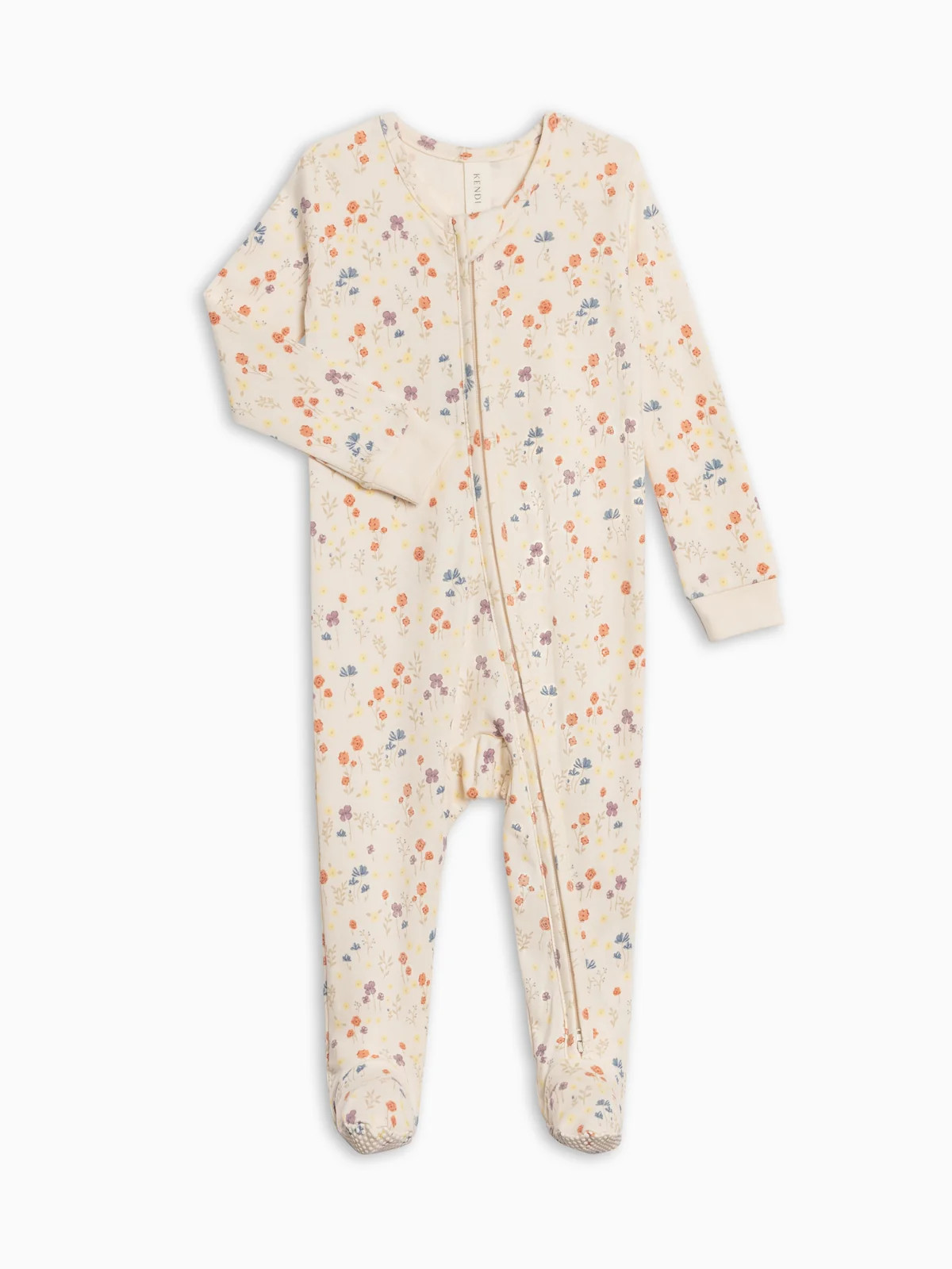 Peyton Zipper Sleeper - Margot Floral / Barn + Sea | Colored Organics