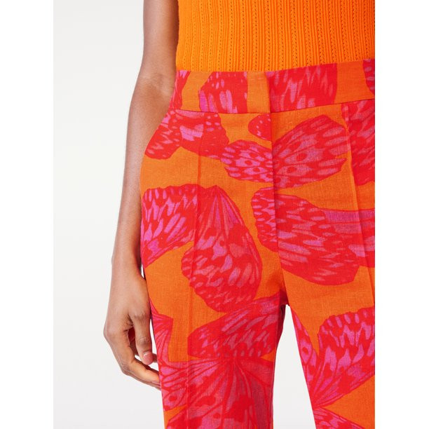 Scoop Women's High Waist Pleated Wide Leg Pant | Walmart (US)