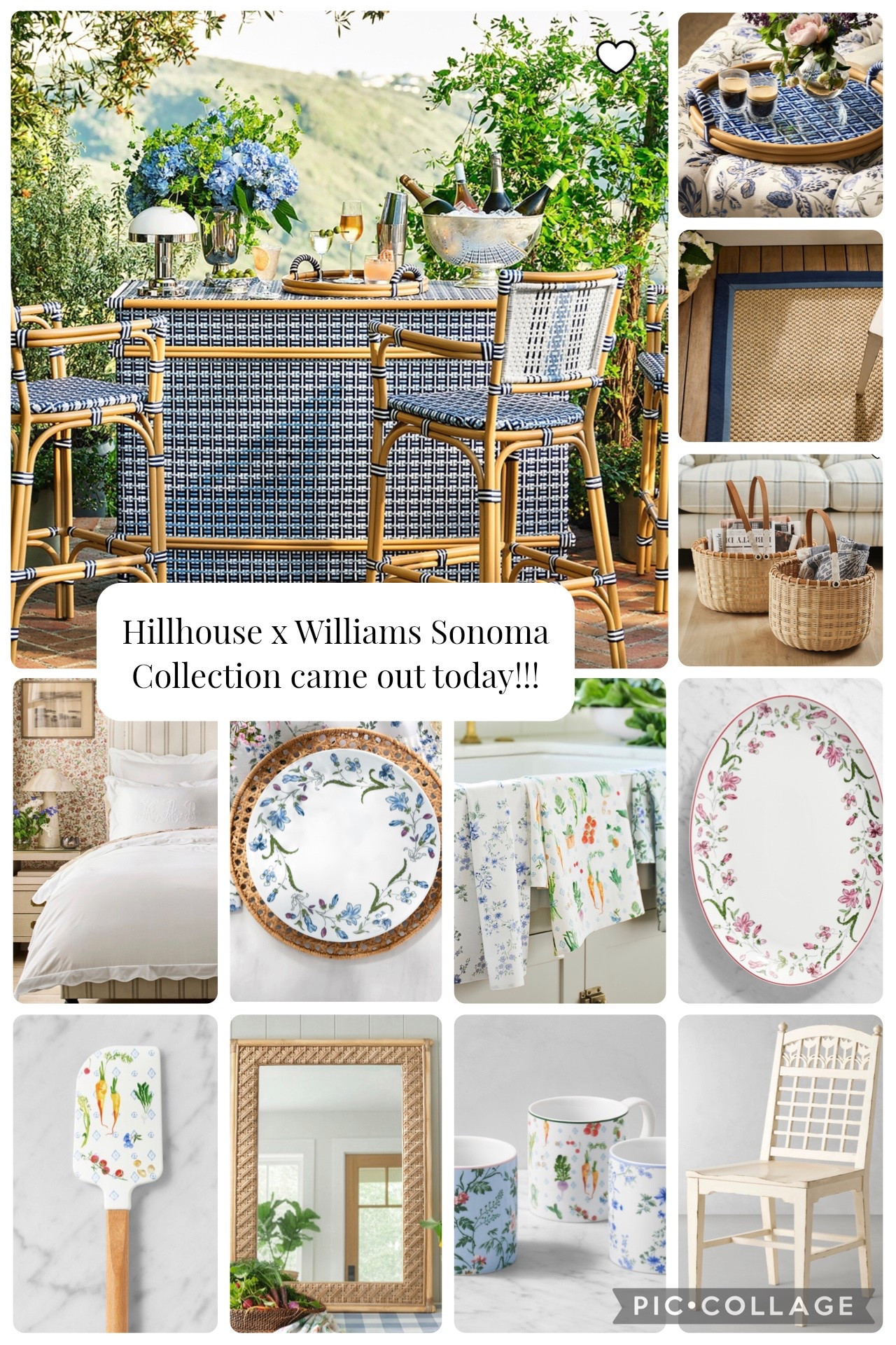 The new collection from Hillhouse x Williams Sonoma came out today and I’m obsessed! I’ll be manifesting that these pieces magically appear at my house 🤣🤞🤞
@Williams-Sonoma @hillhousehome

#LTKvlog #LTKHome #LTKSeasonal