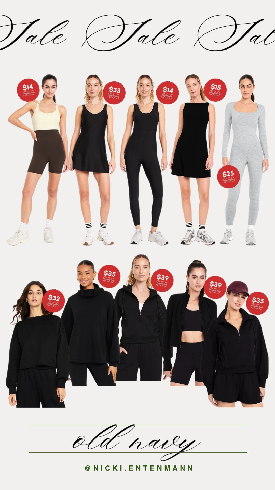 Old Navy activewear sale brings bright, comfy pieces that move with you, upgrade workouts and weekends without breaking the bank. #OldNavy #Activewear #ActivewearSale #Athleisure #WorkoutWear #FitnessFashion #GymStyle #SaleAlert #AffordableActivewear #EverydayAthleisure
 

 #LTKootd #LTKfitnessgoals #LTKSaleAlert