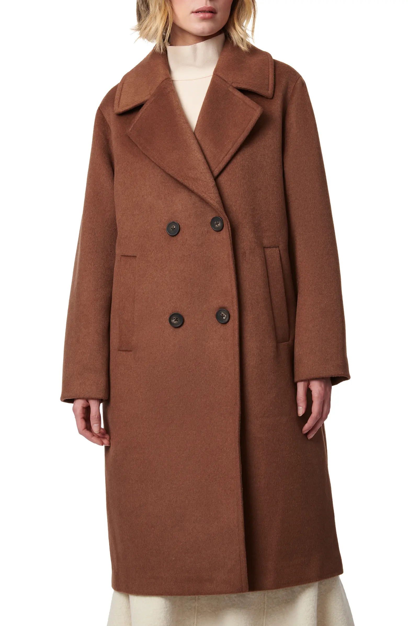 Relaxed Double Breasted Coat | Nordstrom
