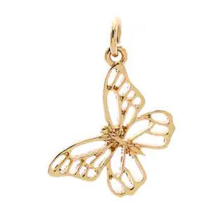 Charmalong™ 14K Gold Plated Butterfly Charm by Bead Landing™ | Michaels Stores