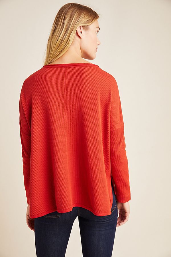 Nori Waffle Pullover | Anthropologie (US)