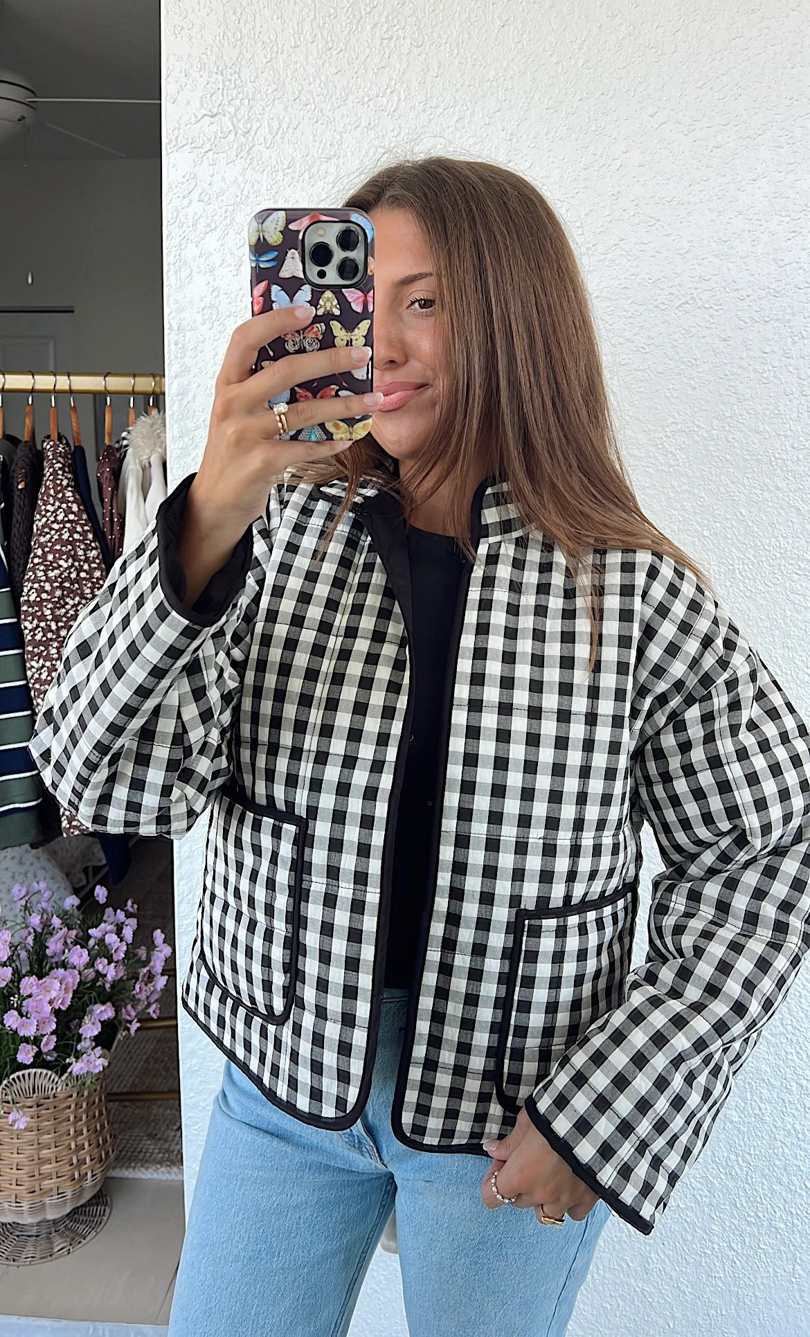 Maribelle Gingham Jacket | Shop Fruitful Co.