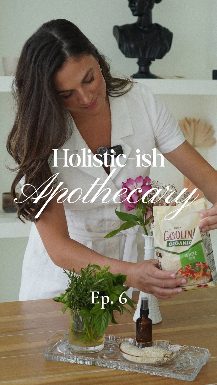 Okay so… the amount of people who’ve messaged me lately like “WHAT are you doing to your hair?!” has been insane. 😭
It’s longer, thicker, and honestly the healthiest it’s ever been which still blows my mind because there was a time during my Lyme journey when I was losing it in clumps.

This little rosemary serum has been one of my secret weapons 🪴 It’s pure, simple, and made right in my kitchen. If you’ve got fresh rosemary on deck, it literally takes 2 minutes and you’ll know exactly what’s in it.

And if you’re not in the mood to play herbal chemist today (lol I get it), I’m also linking a super clean version I use when I’m in a pinch. Check my LTK for the exact one 🌿

More hair-healing rituals are coming consider this Step 1. 💆🏻‍♀️

SAVE THIS FOR LATER🤍

Ingredients:
• 3–4 fresh rosemary sprigs (or 2 tbsp dried rosemary)
• 2 cups distilled water
• Optional: 1 tbsp organic rice (for added strength + amino acids)
• Amber glass spray bottle

How to Make It:
	1.	Add rosemary (and rice if using) to distilled water in a small pot.
	2.	Bring to a boil, then reduce to a gentle simmer for 15–20 minutes.
	3.	Let cool completely.
	4.	Strain well and pour into your spray bottle.
	5.	Store in the fridge. Use within 7 days (freeze leftovers if needed).

How to Use It:
• Spritz directly onto the scalp, focusing on thinning areas.
• Massage in gently for 1–2 minutes.
• Use 3–4x per week. No rinse necessary.

#LTKStyleTip #LTKFindsUnder50 #LTKBeauty