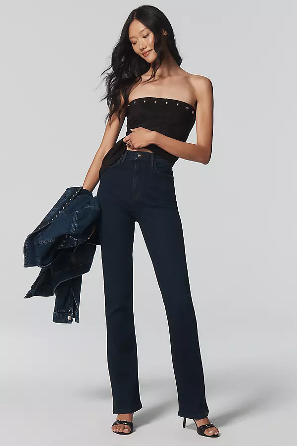 The Valentina Super-High-Rise Bootcut Jeans | Anthropologie (US)