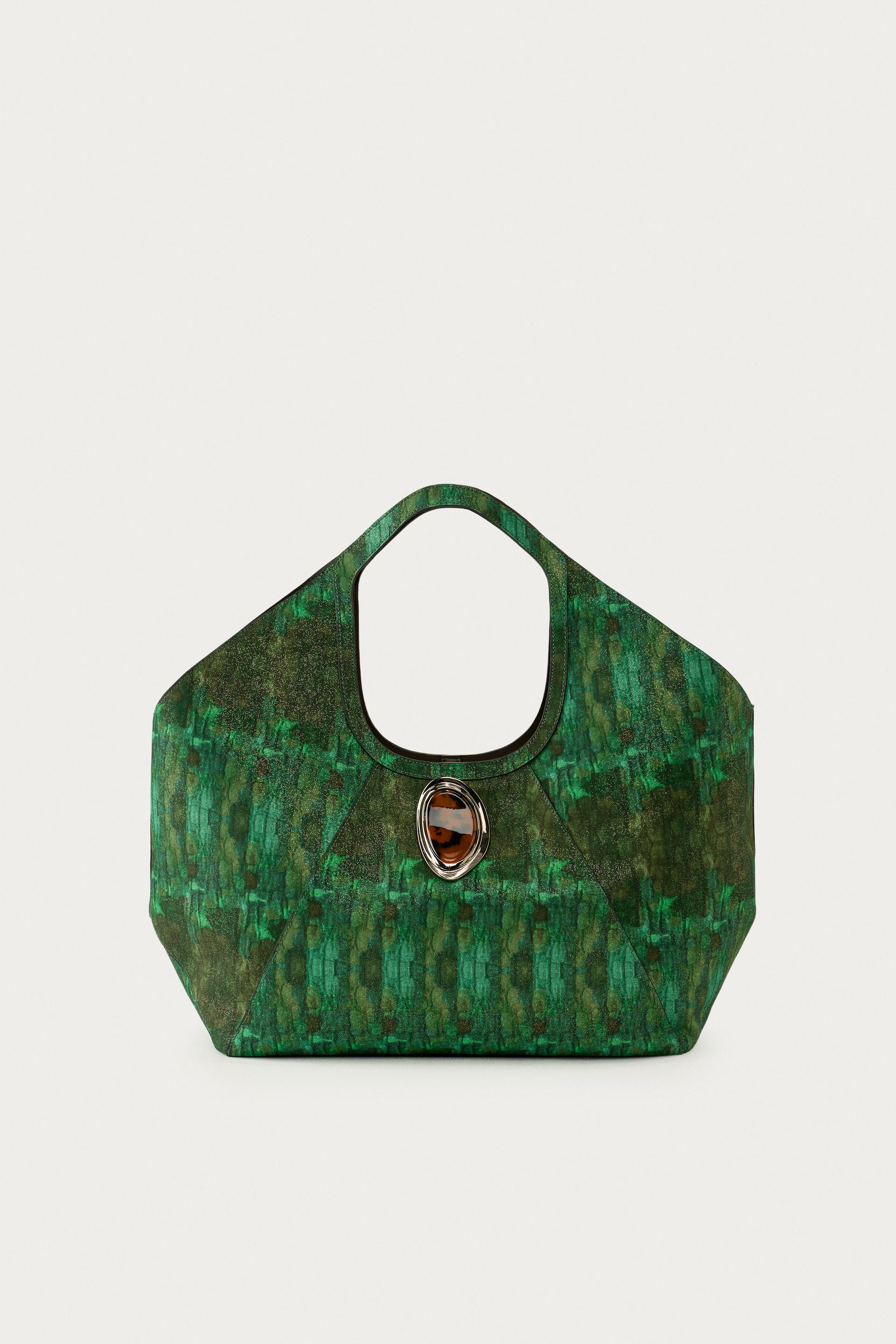 MARISA BERENSON X ZARA PRINTED MAXI SHOPPER | Zara US