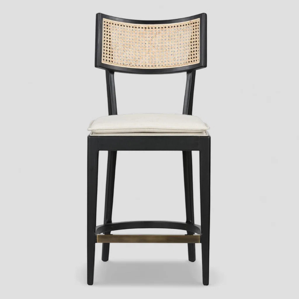 Charlie Cane Counter Stool (Set of 2) | Wayfair North America