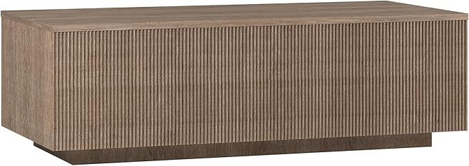 Henn&Hart Reyes Coffee Table, 48" Wide, Gray | Amazon (US)