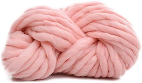 Zituop Super Chunky Roving Bulky Yarn for Hand Knitting Crochet, 250g, 8.8 Ounze (Light Pink) | Amazon (US)